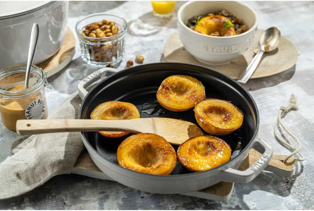 STAUB 3 ketaus indų rinkinys su Staub dangčiu