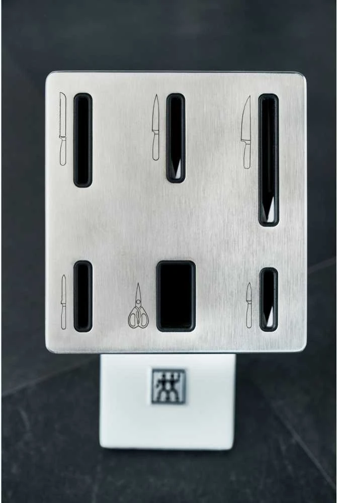 Virtuvės peilių rinkinys Zwilling Four Star 35148-207-0, 7 dalių, Baltas pagrindas