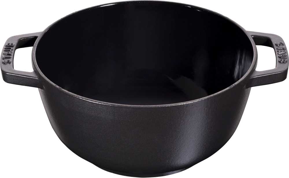 STAUB Rinkinys do fondue 16 cm, juoda