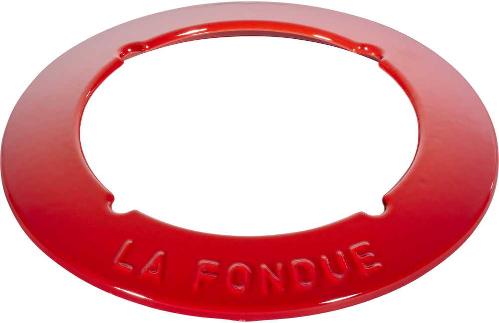STAUB Rinkinys do fondue 16 cm, raudona