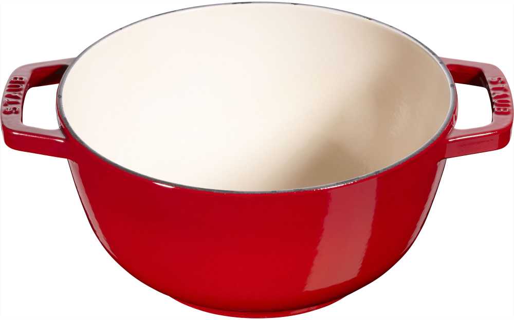 STAUB Rinkinys do fondue 16 cm, raudona