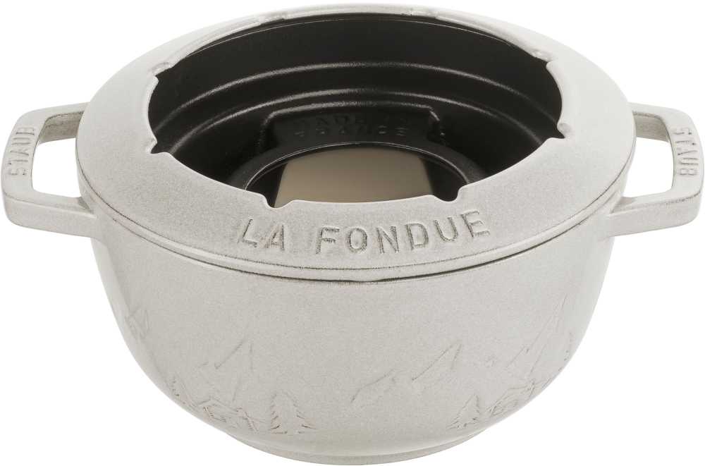 STAUB Fondue rinkinys 20 cm, triufelis