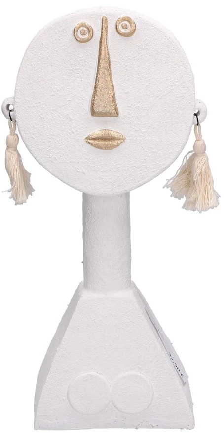 RITUALI DOMESTICI IOSONBELLAIO Dekoratyvinė figūrėlės galva 15 x 8 x 30,5 cm