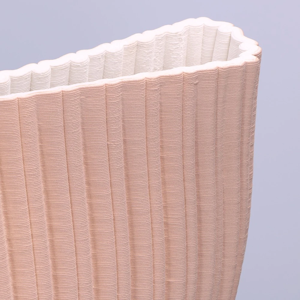 RITUALI DOMESTICI LINO Rožinė vaza 32 x 14 x 35,5 cm