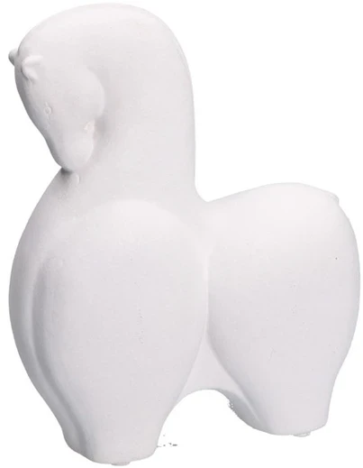 RITUALI DOMESTICI NOINONNITRIAMO Dekoratyvinė figūrėlė arkliukas 18 x 7 x 23 cm