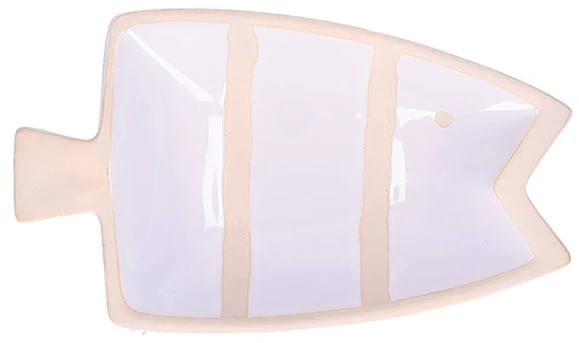 Npc Polska RITUALI DOMESTICI PELAGICOILLOGICO Balta žuvienė 23 x 14 x 4,5 cm
