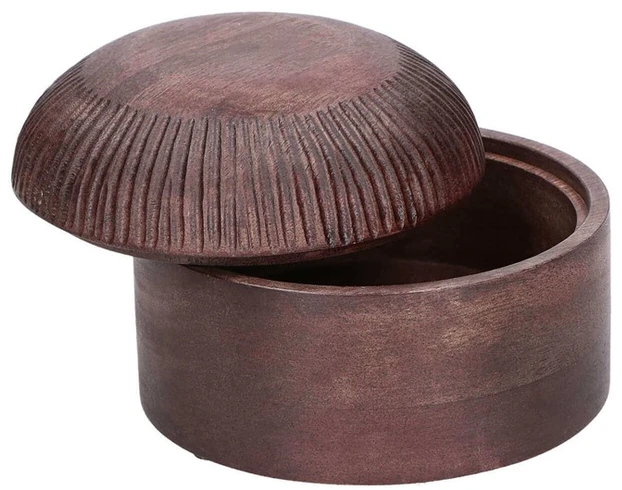 RITUALI DOMESTICI PERSEO 2 dekoratyvinių dubenėlių rinkinys su dangteliu 13 x 9 cm
