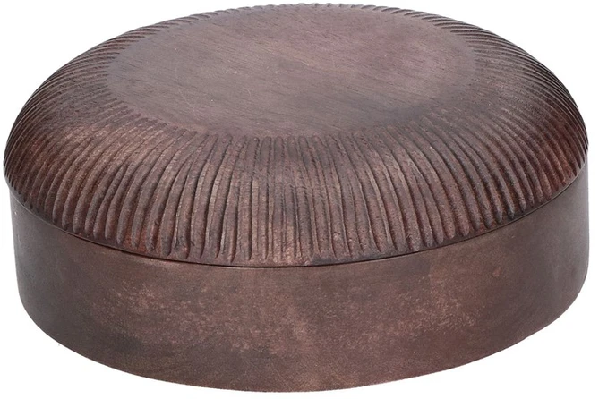 RITUALI DOMESTICI PERSEO 2 dekoratyvinių dubenėlių rinkinys su dangteliu 18 x 6,5 cm