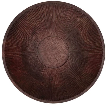 RITUALI DOMESTICI PERSEO 2 medinių dekoratyvinių dubenėlių rinkinys 24,5 x 6,5 cm
