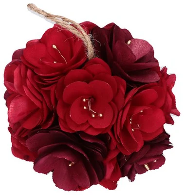 RITUALI DOMESTICI ROSESUROSE Rinkinys iš 4 kalėdinių kamuoliukų 18 cm