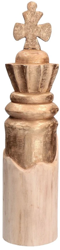 RITUALI DOMESTICI SCACCOMATTO Dekoratyvinė figūrėlė karalius 12 x 48 cm