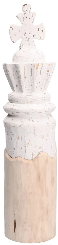 RITUALI DOMESTICI SCACCOMATTO Dekoratyvinė figūrėlė karalius 12 x 48 cm