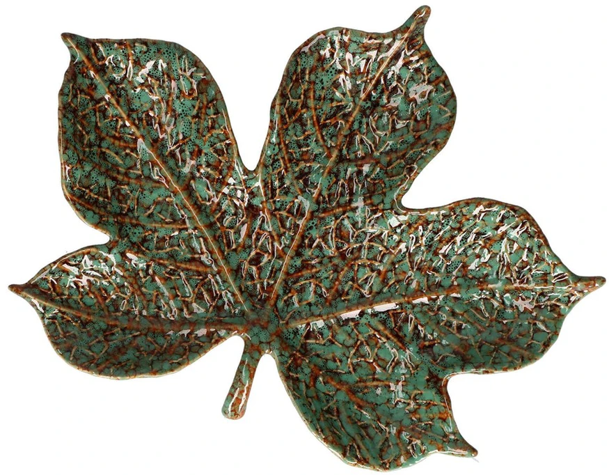 RITUALI DOMESTICI SFOGLIAMI 2 figos lapų lėkščių rinkinys 17,5 x 22,5 x 3 cm