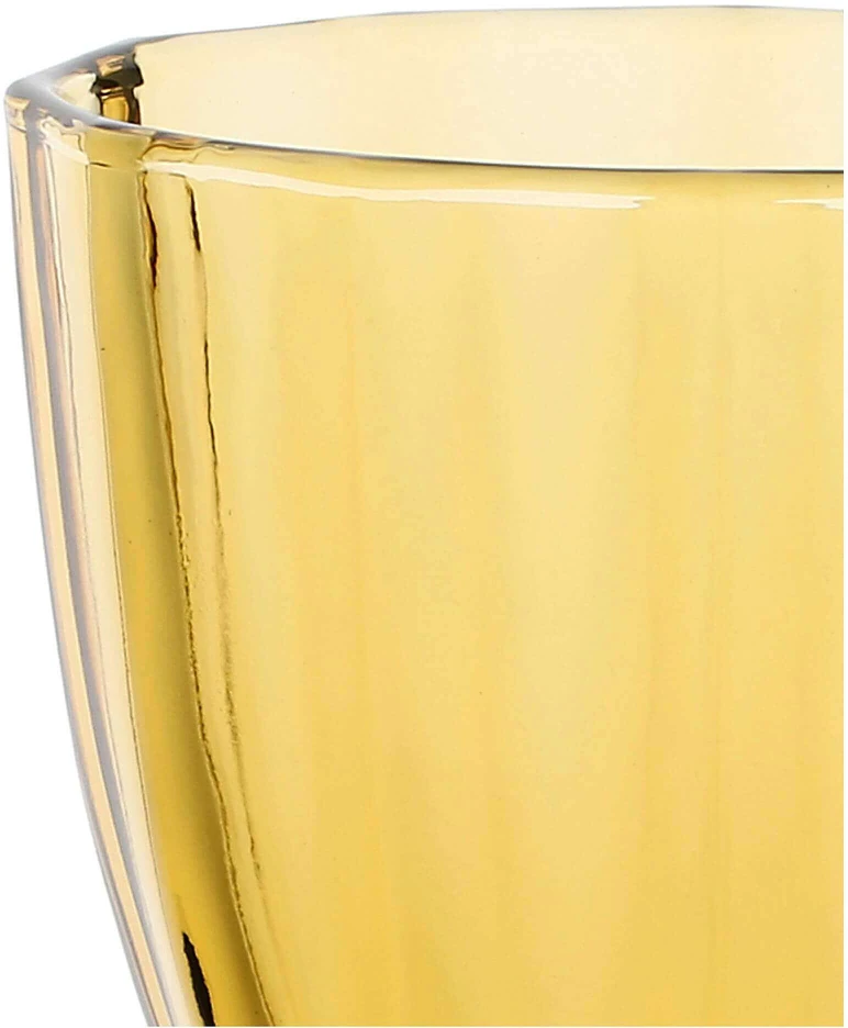 Rose&Tulipani ROP 6 Amami stiklinių rinkinys – gintaro spalvos, 300 ml