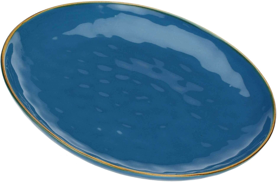 Rose&Tulipani ROP „Concerto Blu Avio“ apvalių lėkščių rinkinys, 2 vnt. – tamsiai mėlyna, Mėlyna, 32 cm