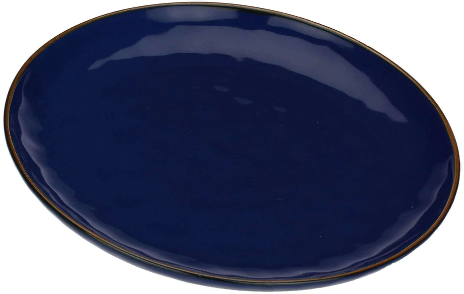 ROSE&TULIPANI CONCERTO BLU COBALTO Rinkinys iš 2 apvalių lėkščių 32 cm