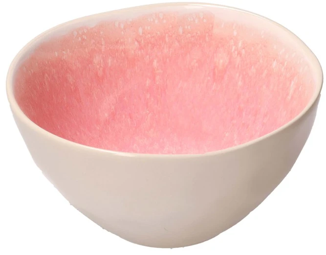 Lassig ROSE&TULIPANI CONCERTO FUSE ROSA Rinkinys iš 4 vidutinių dubenėlių 15 cm