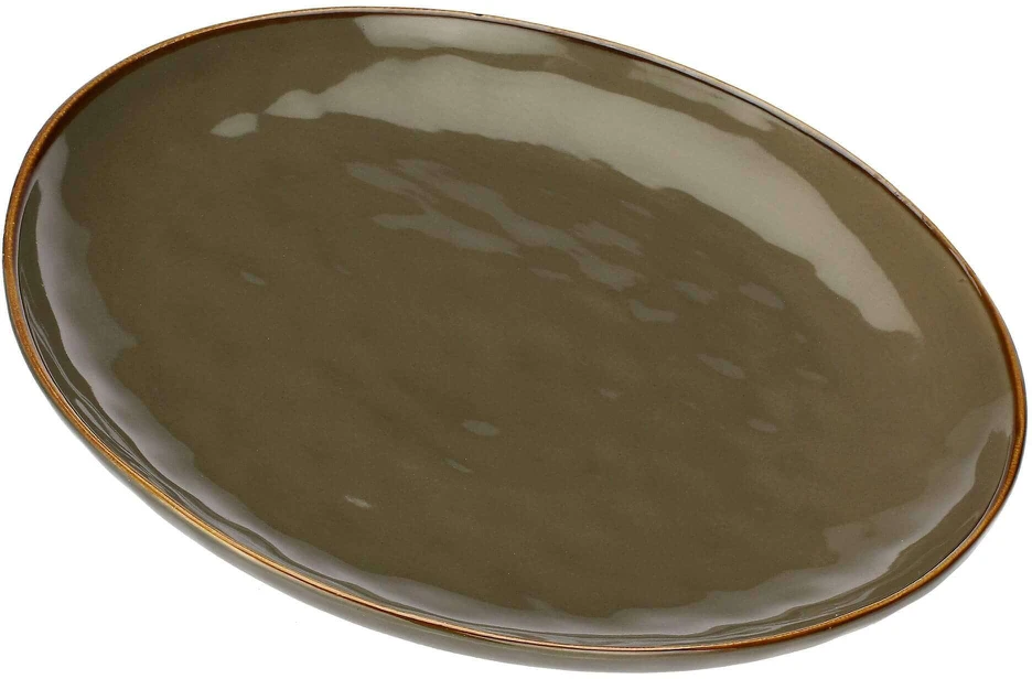 ROSE&TULIPANI CONCERTO GRIGIO TORTORA 2 apvalių lėkščių rinkinys 32 cm