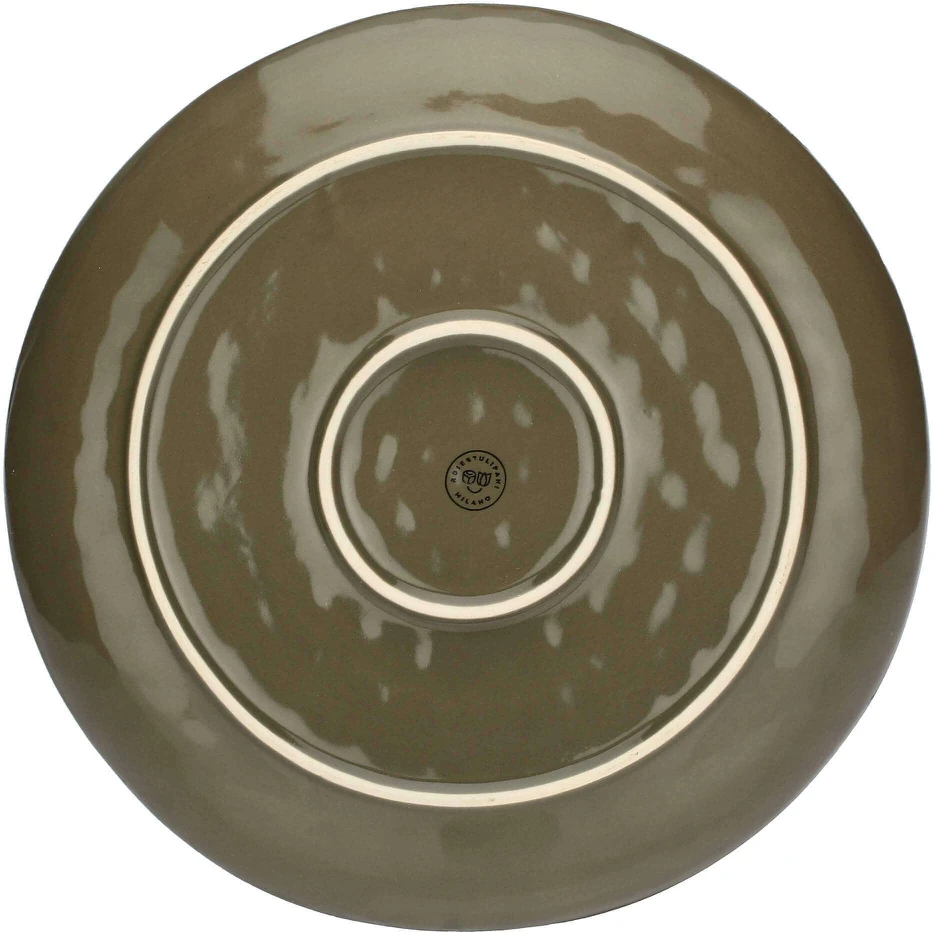 ROSE&TULIPANI CONCERTO GRIGIO TORTORA 2 apvalių lėkščių rinkinys 32 cm