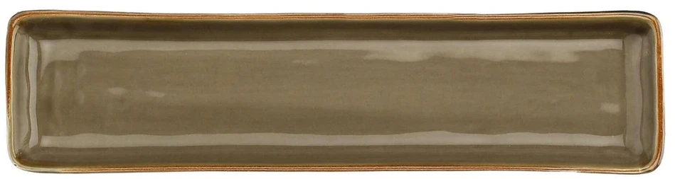 ROSE&TULIPANI CONCERTO GRIGIO TORTORA 4 stačiakampių padėklų rinkinys 32 x 8 cm