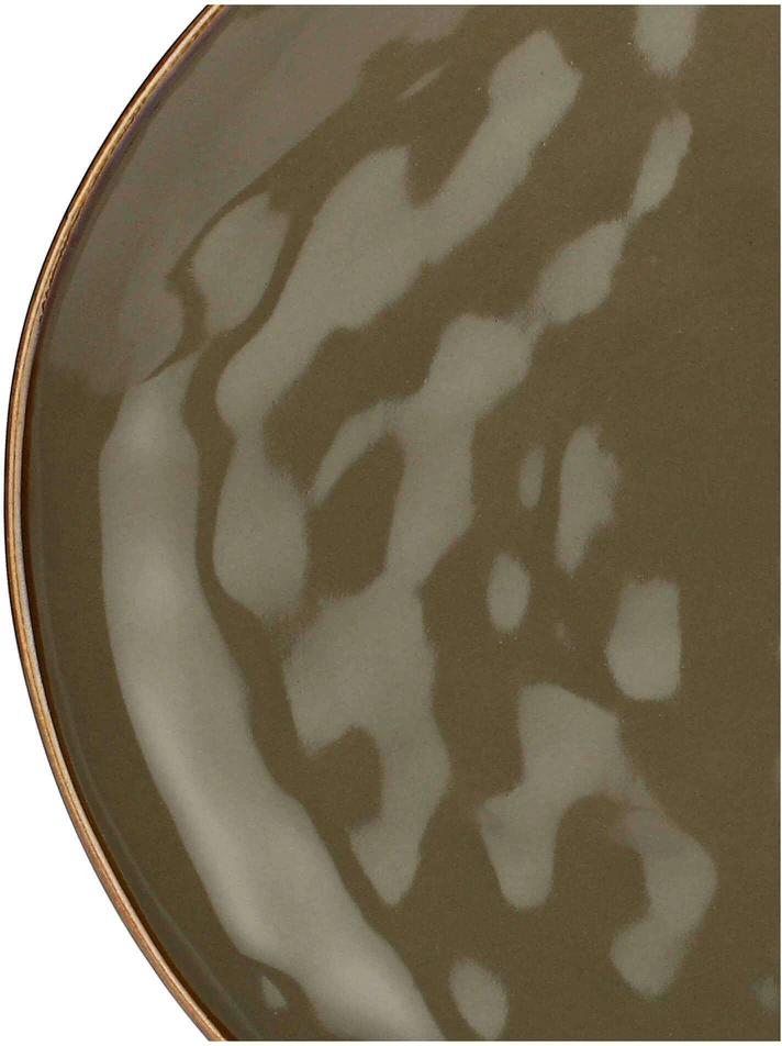 ROSE&TULIPANI CONCERTO GRIGIO TORTORA 4 pietų lėkščių rinkinys 27 cm