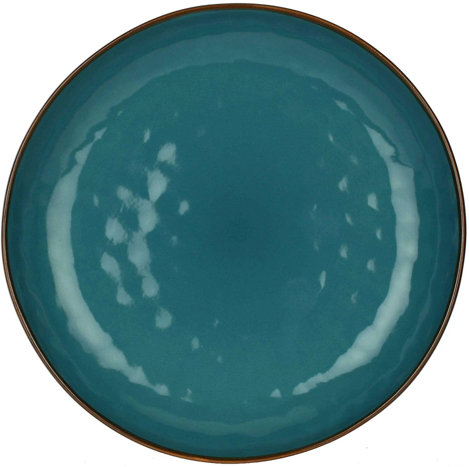 Rose&Tulipani ROP Set of 2 Concerto Ottanio Round Bowls – Mėlyna-Žalias, 30 cm