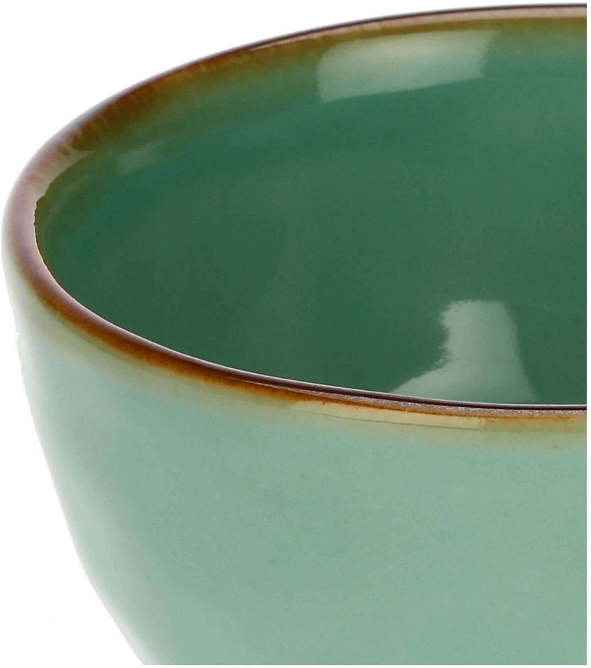 ROSE&TULIPANI CONCERTO VERDE ACQUA Rinkinys iš 6 vaisių dubenėlių 11 cm