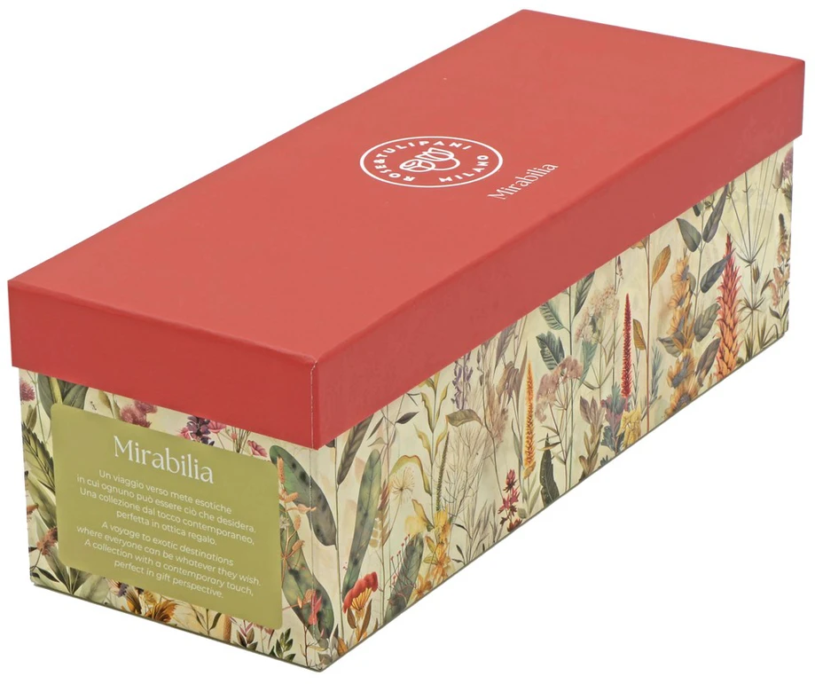 ROSE&TULIPANI MIRABILIA 2 puodelių rinkinys, 420 ml, raudoni