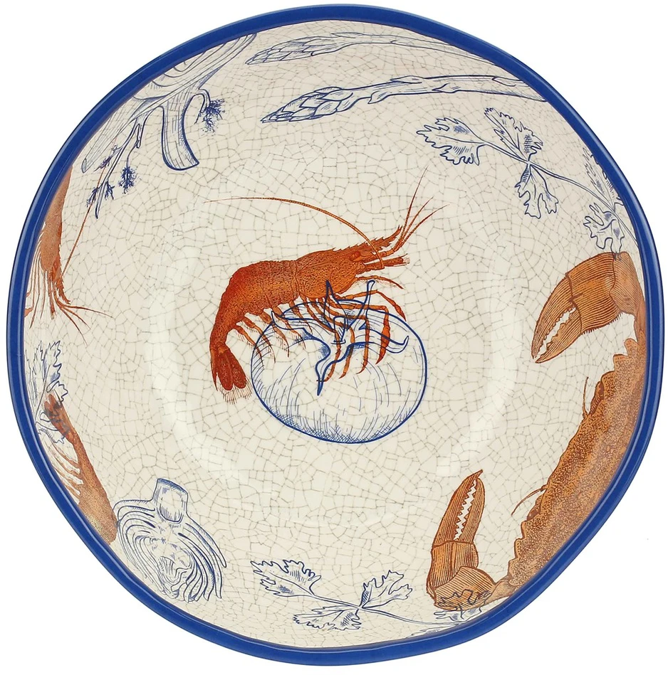 ROSE&TULIPANI Ocean Life Melamino salotų dubuo 28 cm