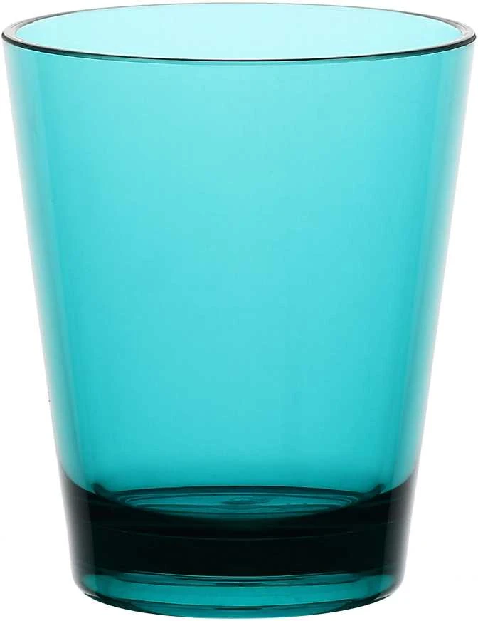 ROSE&TULIPANI FIABA 6 akrilinių stiklinių rinkinys 440 ml, turkis