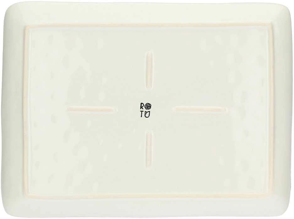 Rose&Tulipani ROŽĖS&TULIPĖS KONCERTAS IVORY Taca prostokątna 36 x 26,5 cm
