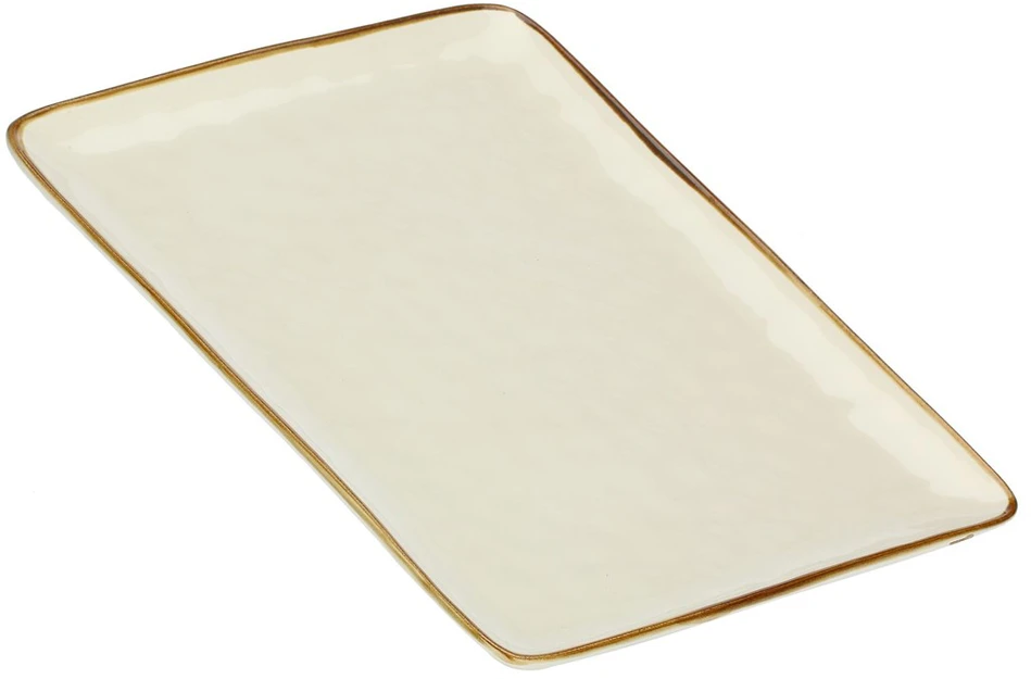 Rose&Tulipani ROŽĖS&TULIPĖS KONCERTAS IVORY Taca prostokątna 36 x 26,5 cm