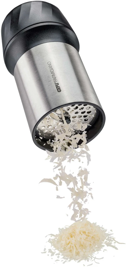 GEFU 34680 manual grater/spiralizer Juodas, Nerūdijantis plienas