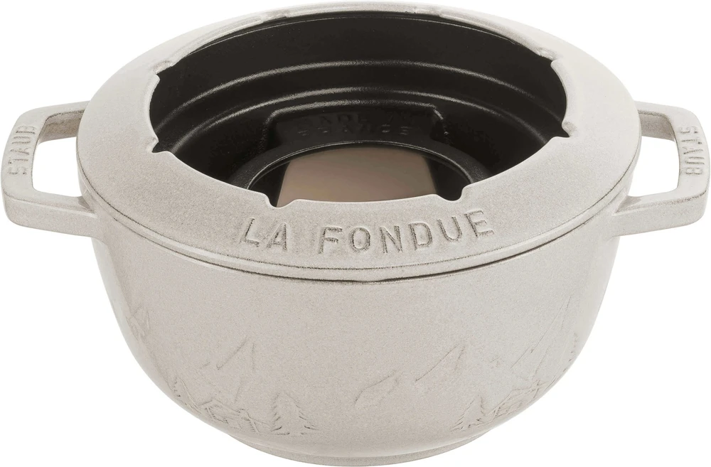 STAUB Fondue rinkinys 20 cm, triufelis