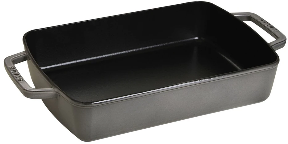 STAUB Kepimo indas 30 x 20 cm, pilkas