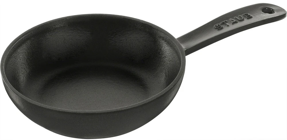 STAUB Keptuvė żeliwna 16 cm juoda