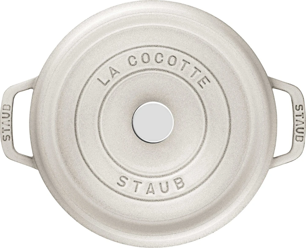 STAUB LA COCOTTE Apvalus ketaus puodas, 6,7 ltr, triufelis