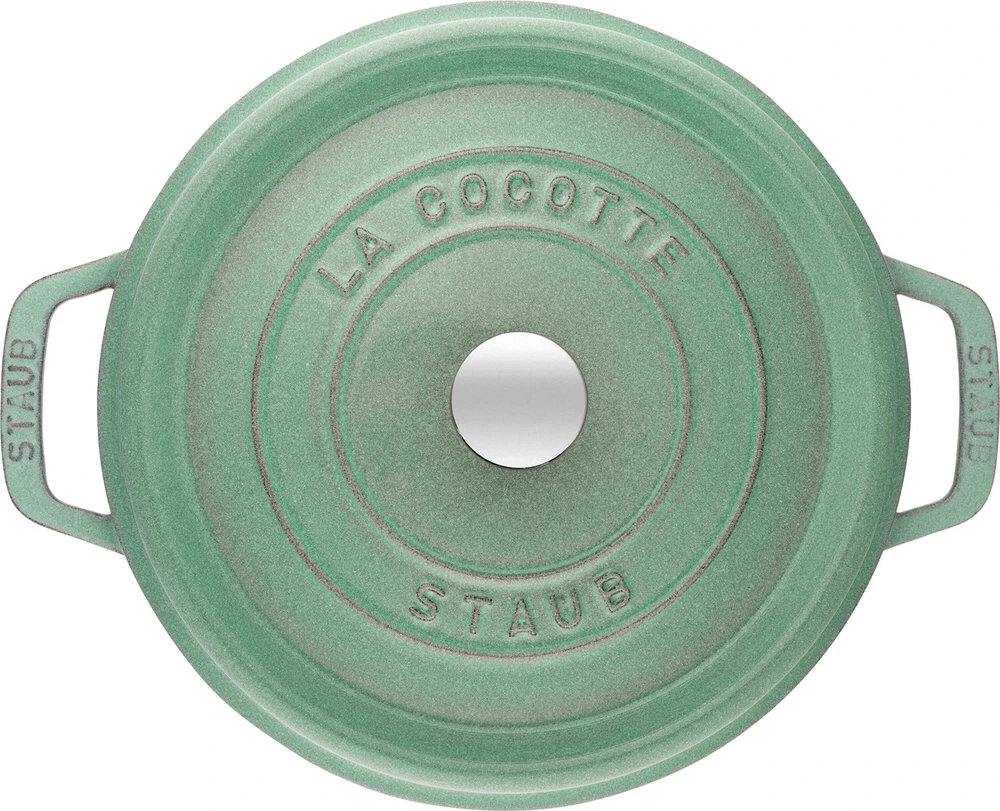 Apvalus ketus puodas Zwilling STAUB 40508-706-0 - 5,2 L, mėtinės spalvos