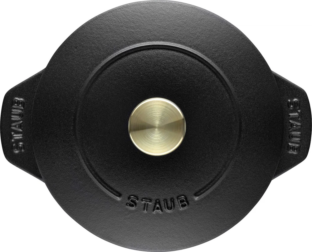 STAUB LA COCOTTE Mały garnek apvalus 16 cm, juoda