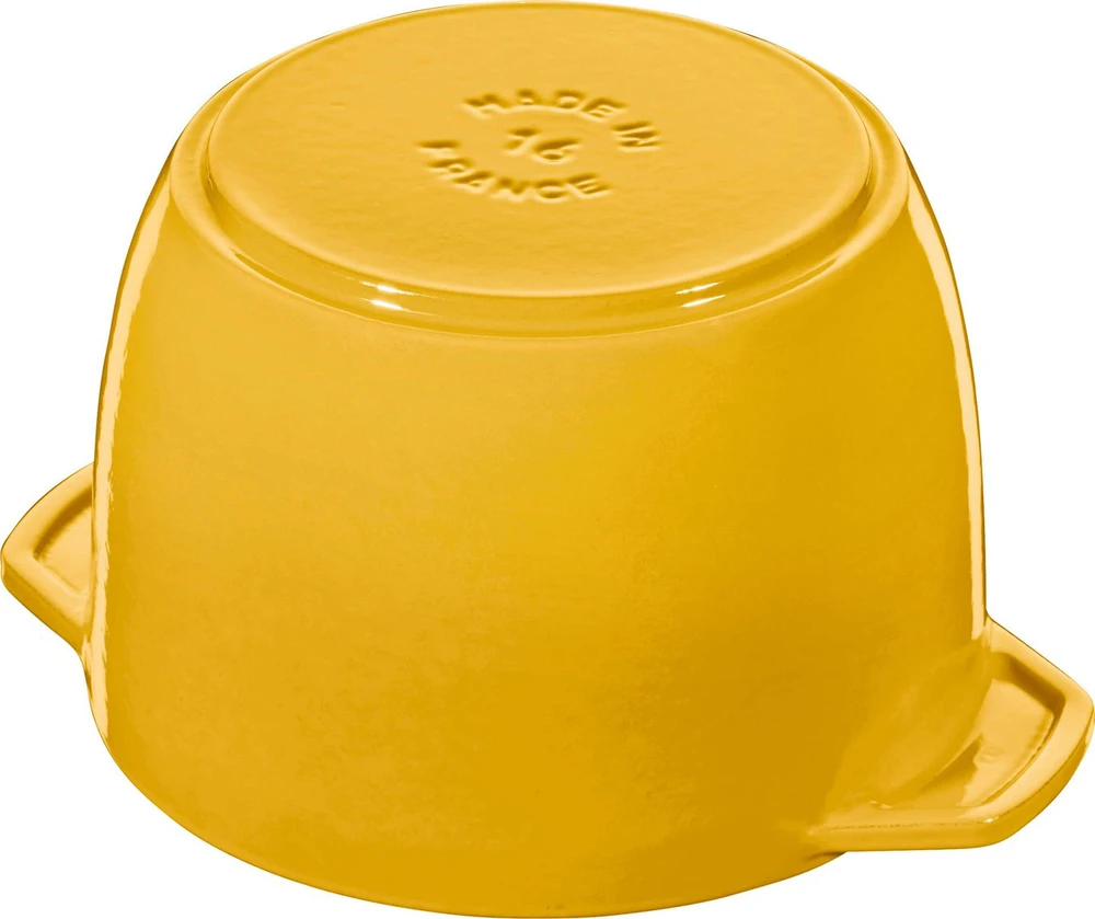 STAUB LA COCOTTE Mažas apvalus puodas 16 cm, citrininis