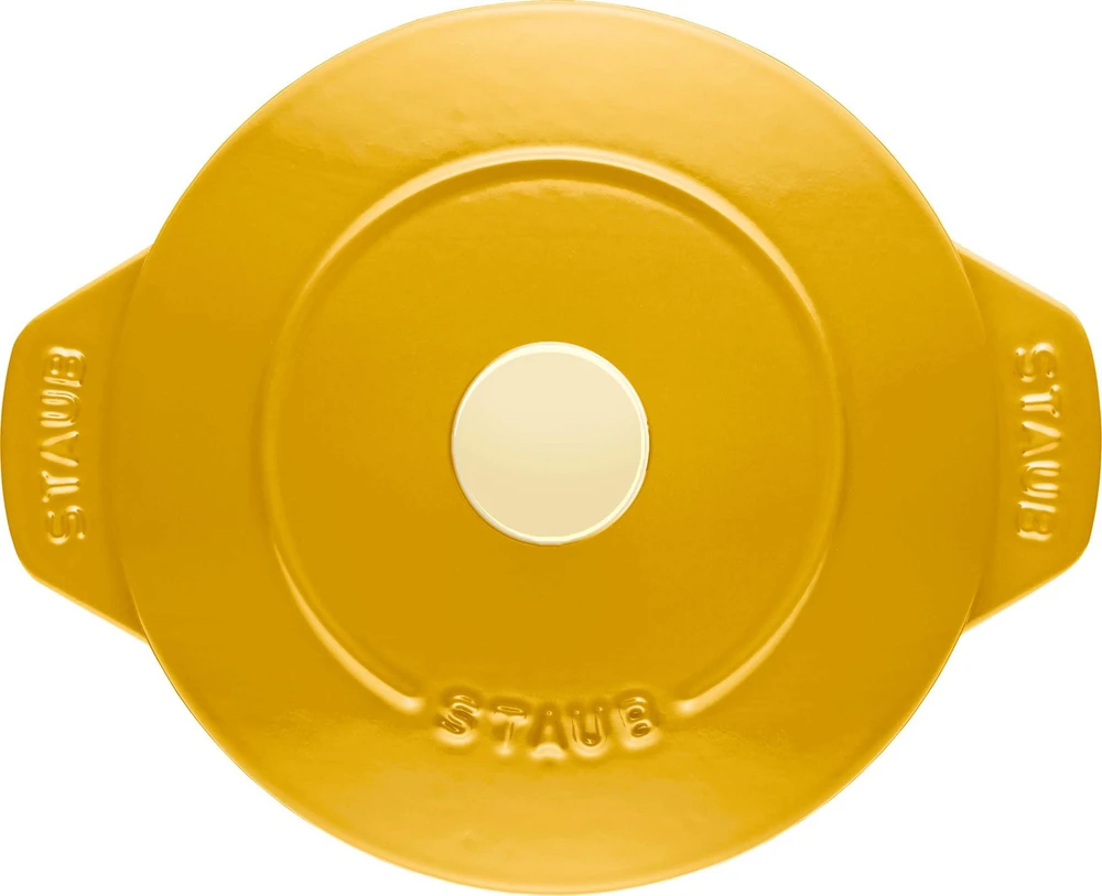 STAUB LA COCOTTE Mažas apvalus puodas 16 cm, citrininis