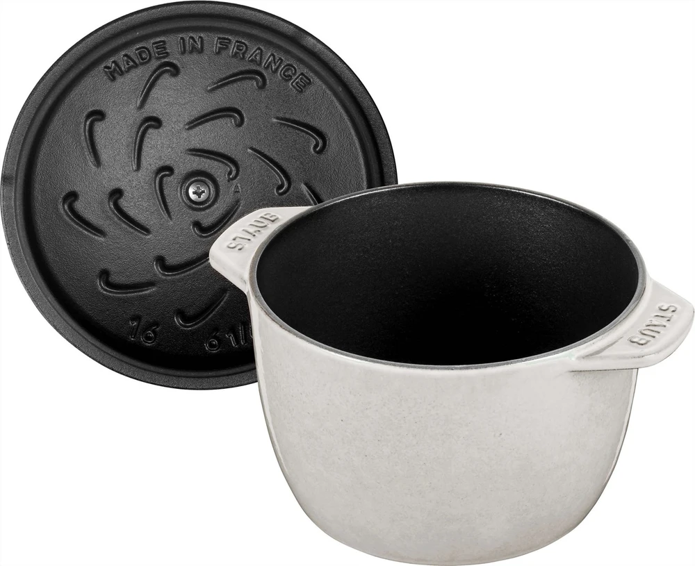 STAUB LA COCOTTE Mažas apvalus puodas 1,75 l, triufelių skonio