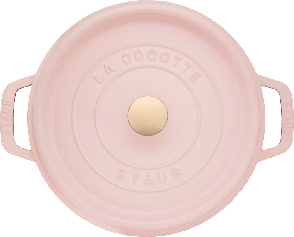 STAUB LA COCOTTE Puodas żeliwny apvalus 6.7 ltr, rožinė