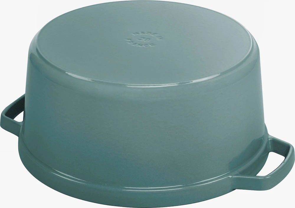 STAUB LA COCOTTE Puodas żeliwny apvalus 3.7 ltr eukaliptusowy