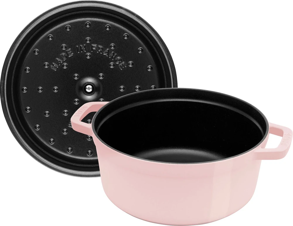 STAUB LA COCOTTE Puodas żeliwny apvalus 5.2 ltr, rožinė