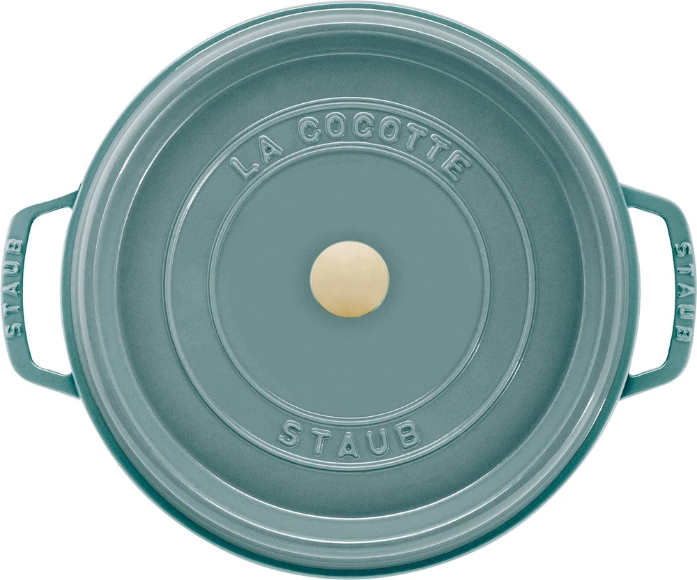 STAUB LA COCOTTE Ketaus puodas apvalus 6,7 ltr, eukaliptas