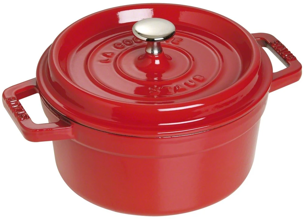 STAUB LA COCOTTE Puodas żeliwny apvalus 1.7 ltr, raudona