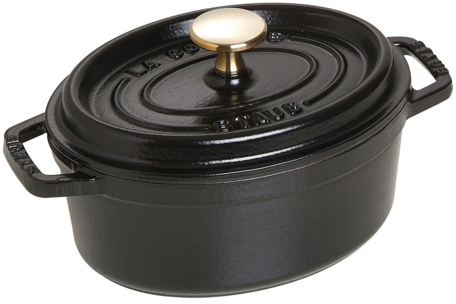 STAUB LA COCOTTE Puodas ketaus ovalus 1 l, ledams