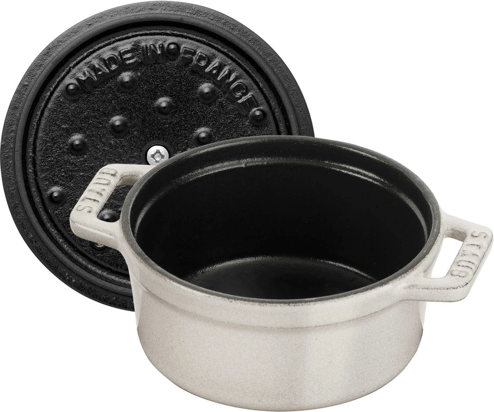 STAUB MINI COCOTTE Apvalus ketaus mini puodas, 250 ml, triufelis
