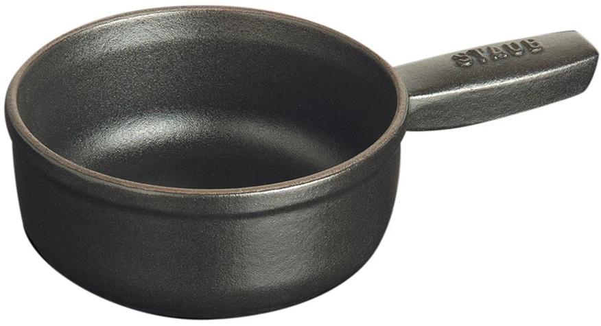 STAUB Mini rondel do fondue 350 ml, juoda